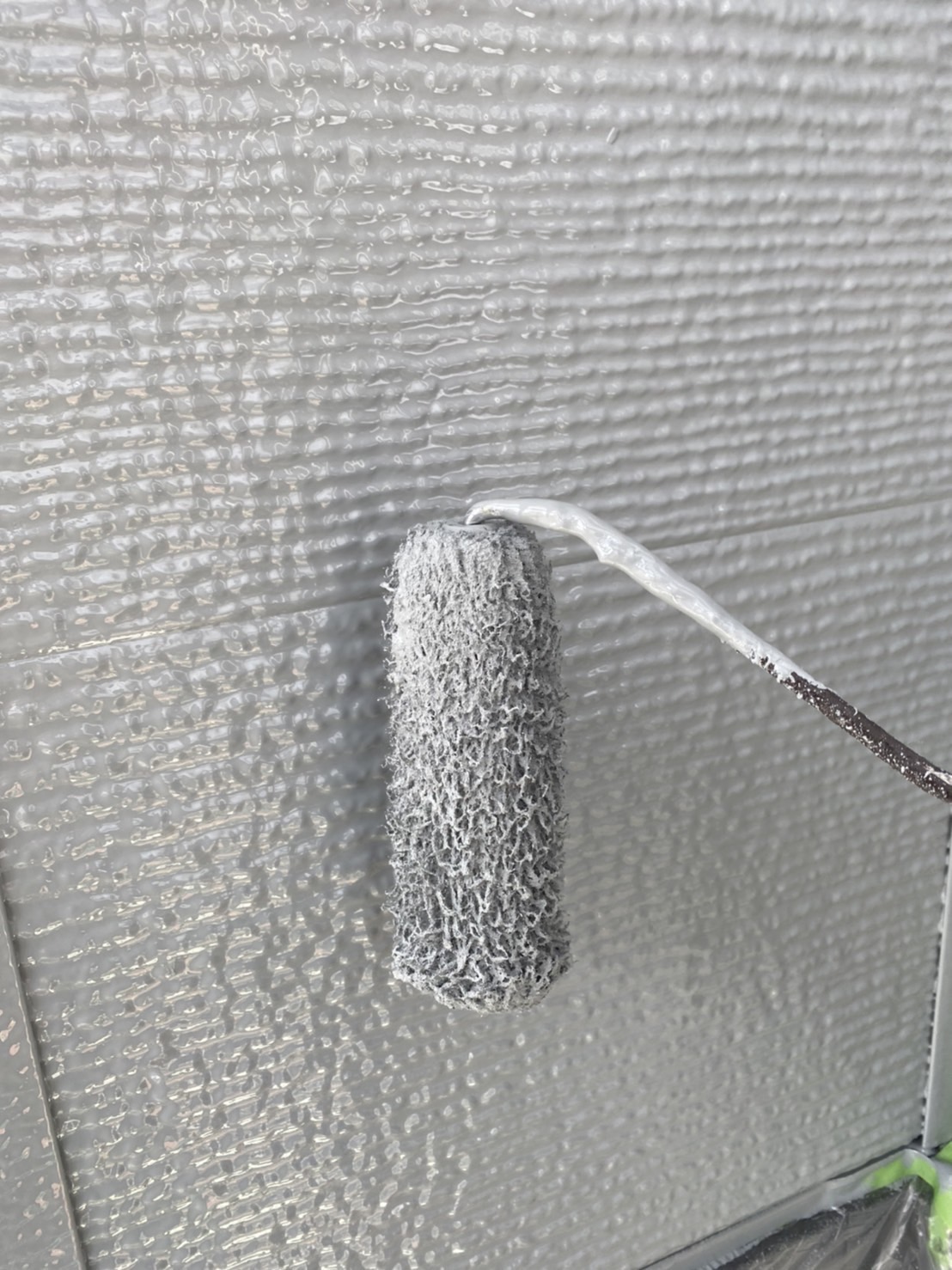 金属サイディング上塗り