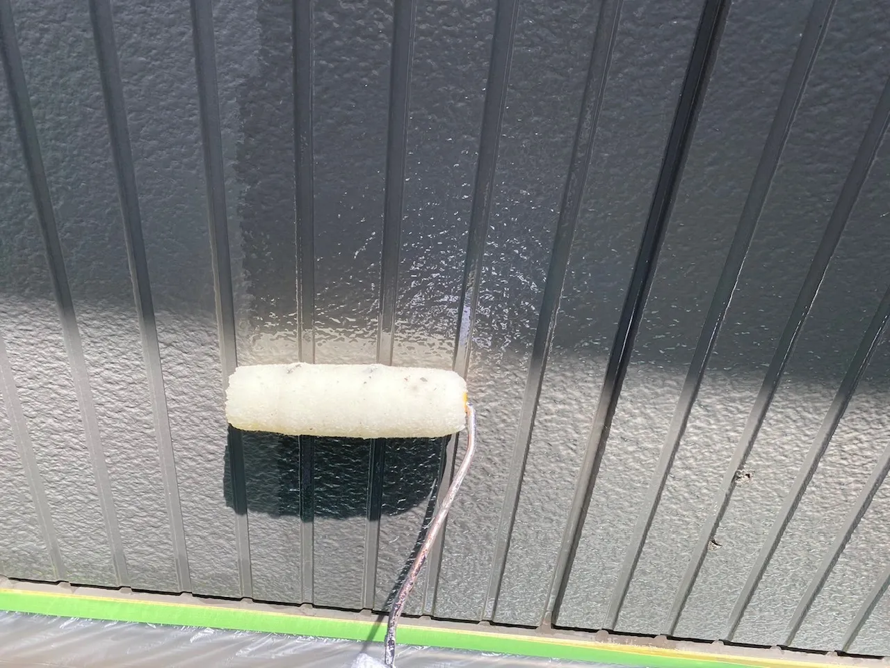 UVプロテクト4Fクリヤー中塗り塗装