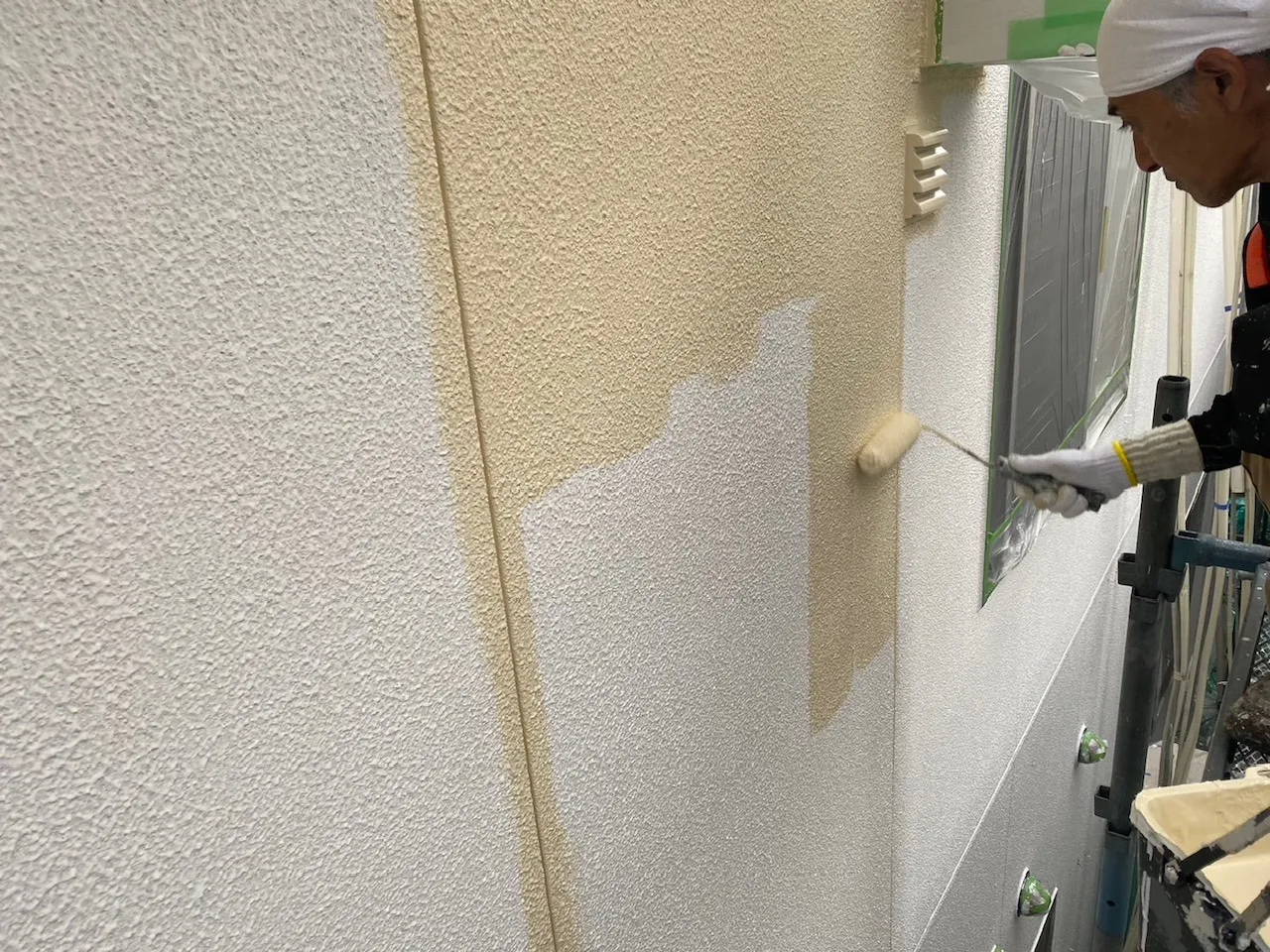 パーフェクトセラミックトップG中塗り塗装