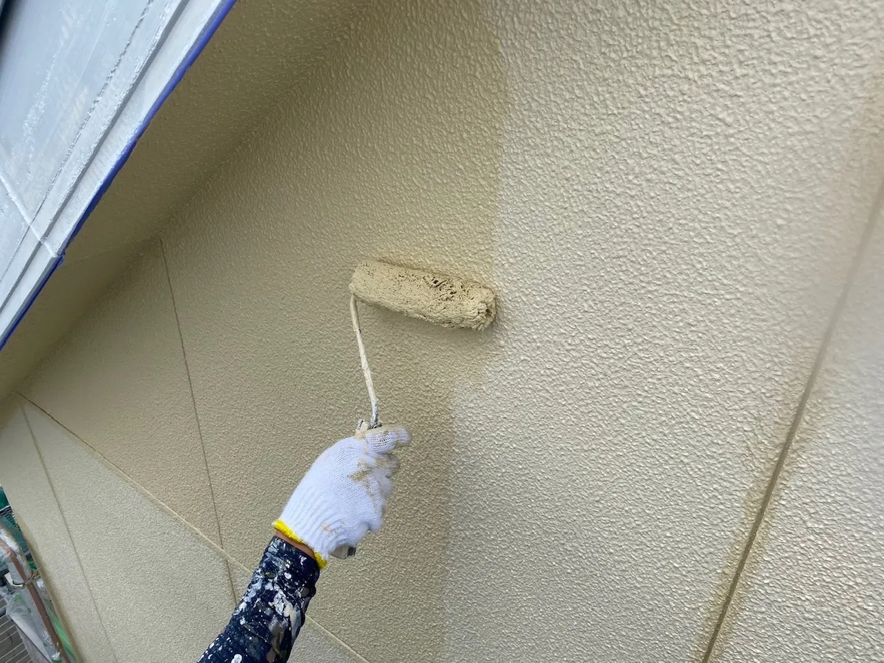 パーフェクトセラミックトップG上塗り塗装