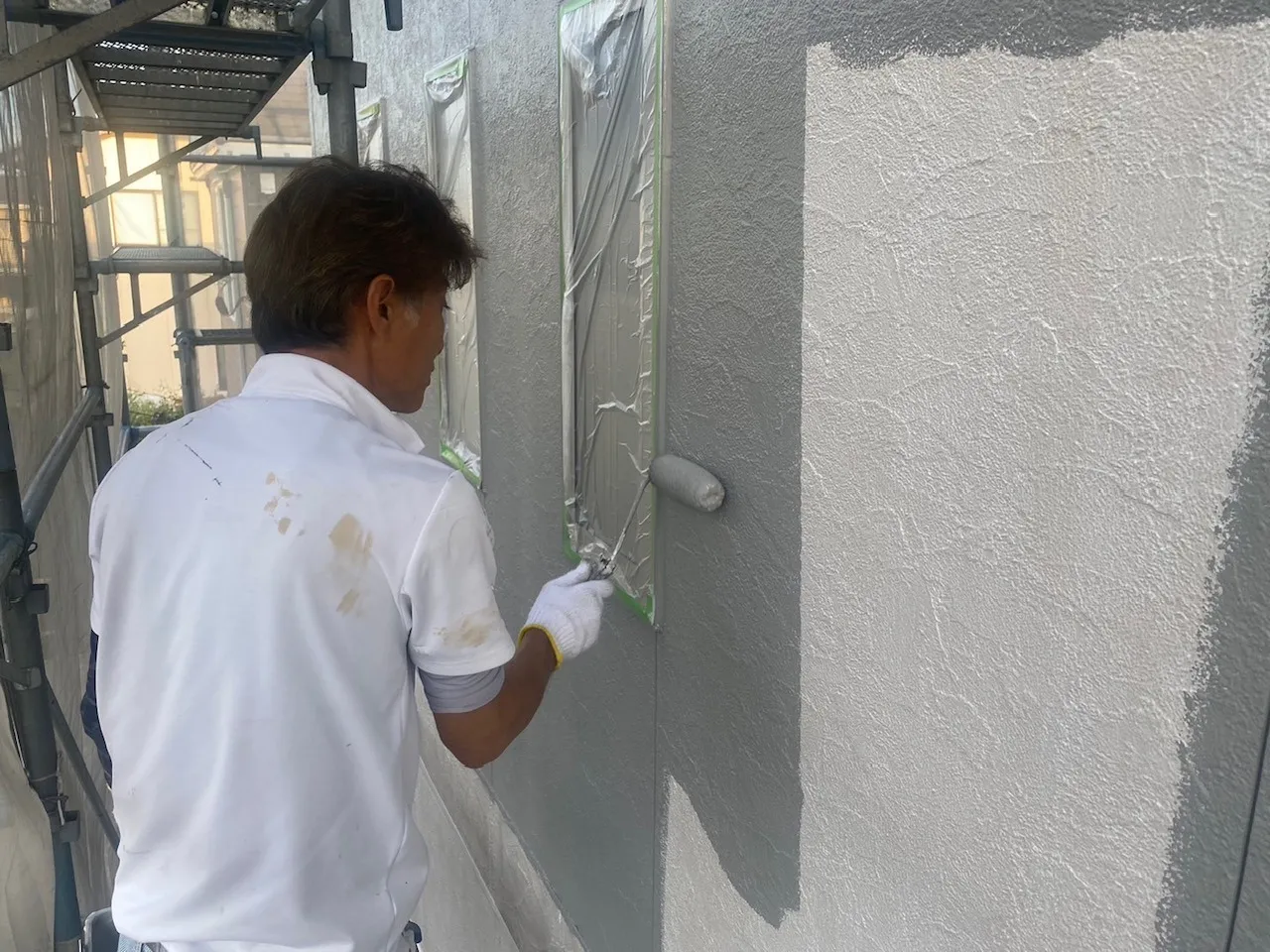 中塗り塗装：パーフェクトトップ