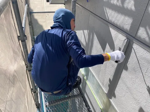 上塗り塗装：パーフェクトトップ