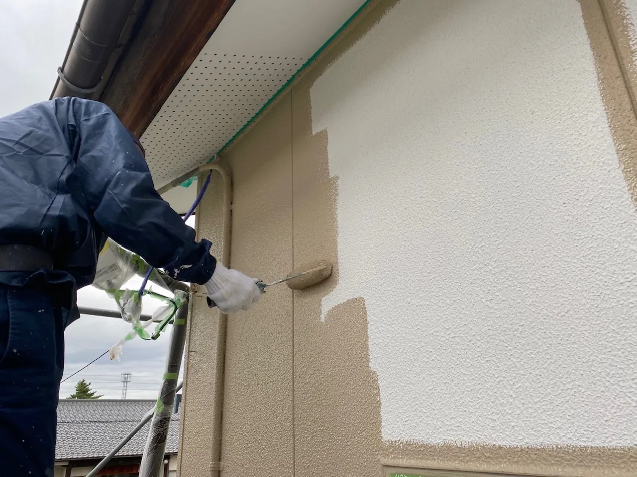 中塗り塗装：パーフェクトトップ