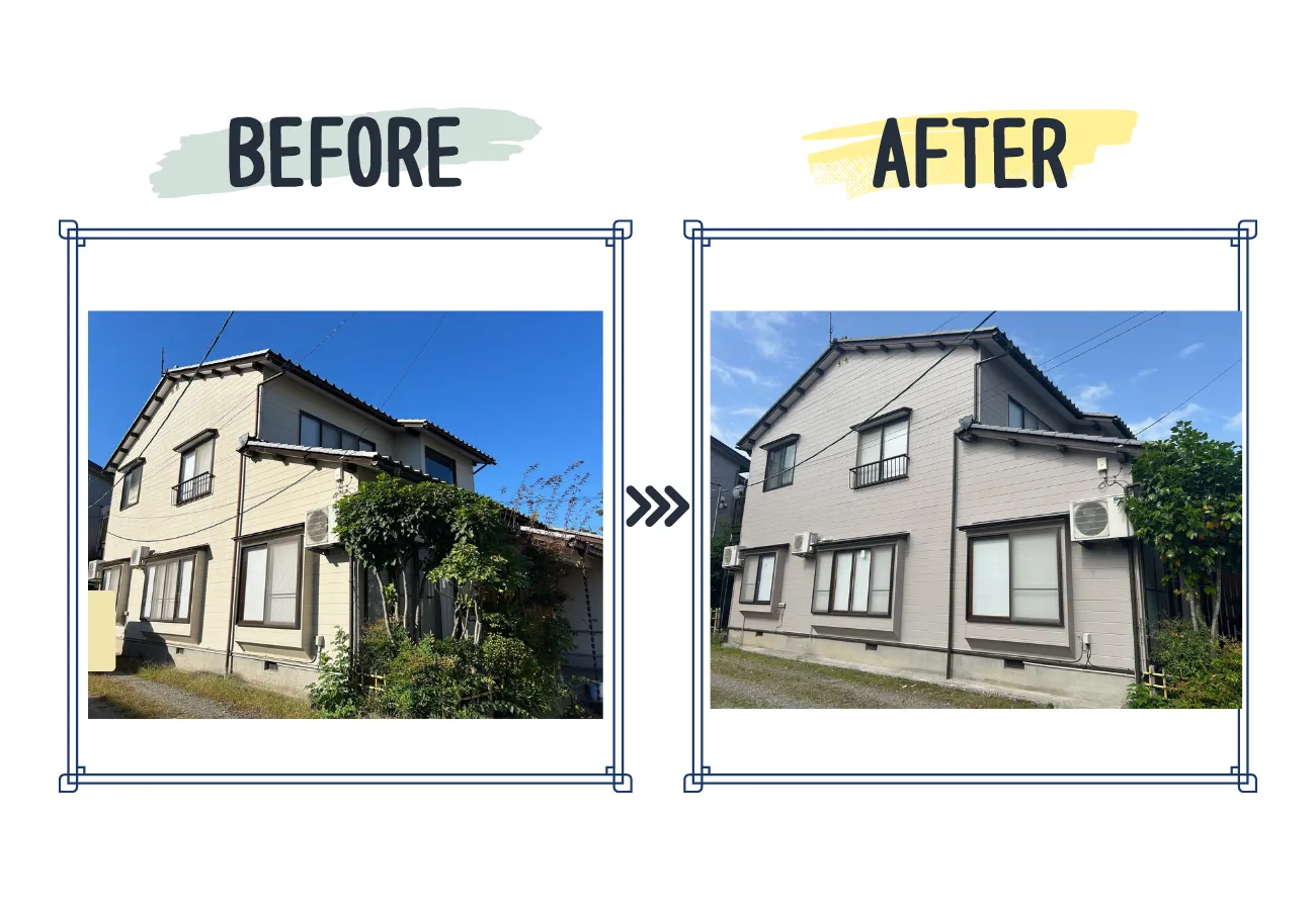 ＜外壁塗装＞富山県富山市　Y様邸