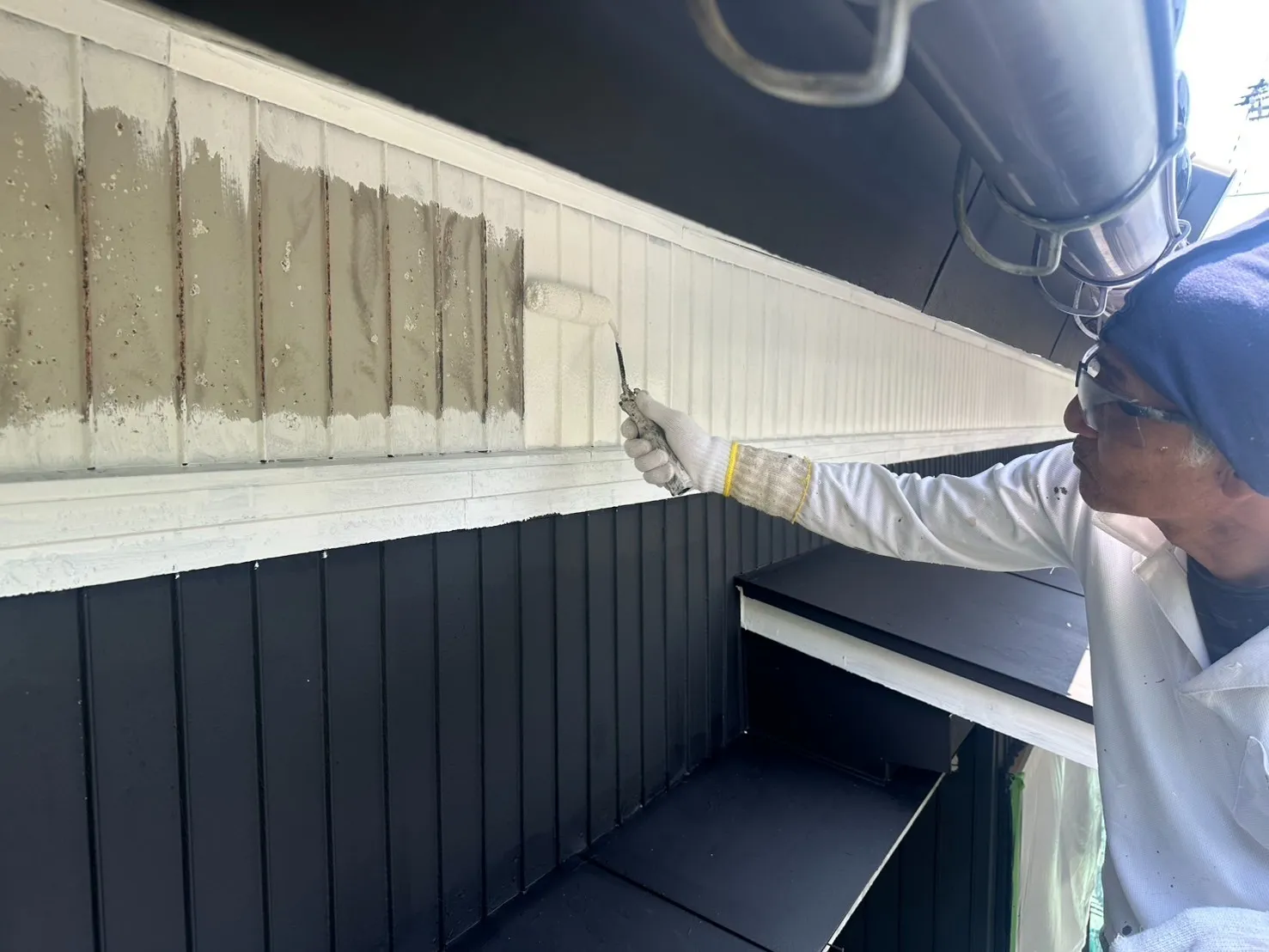 外壁　エポキシプライマー塗装