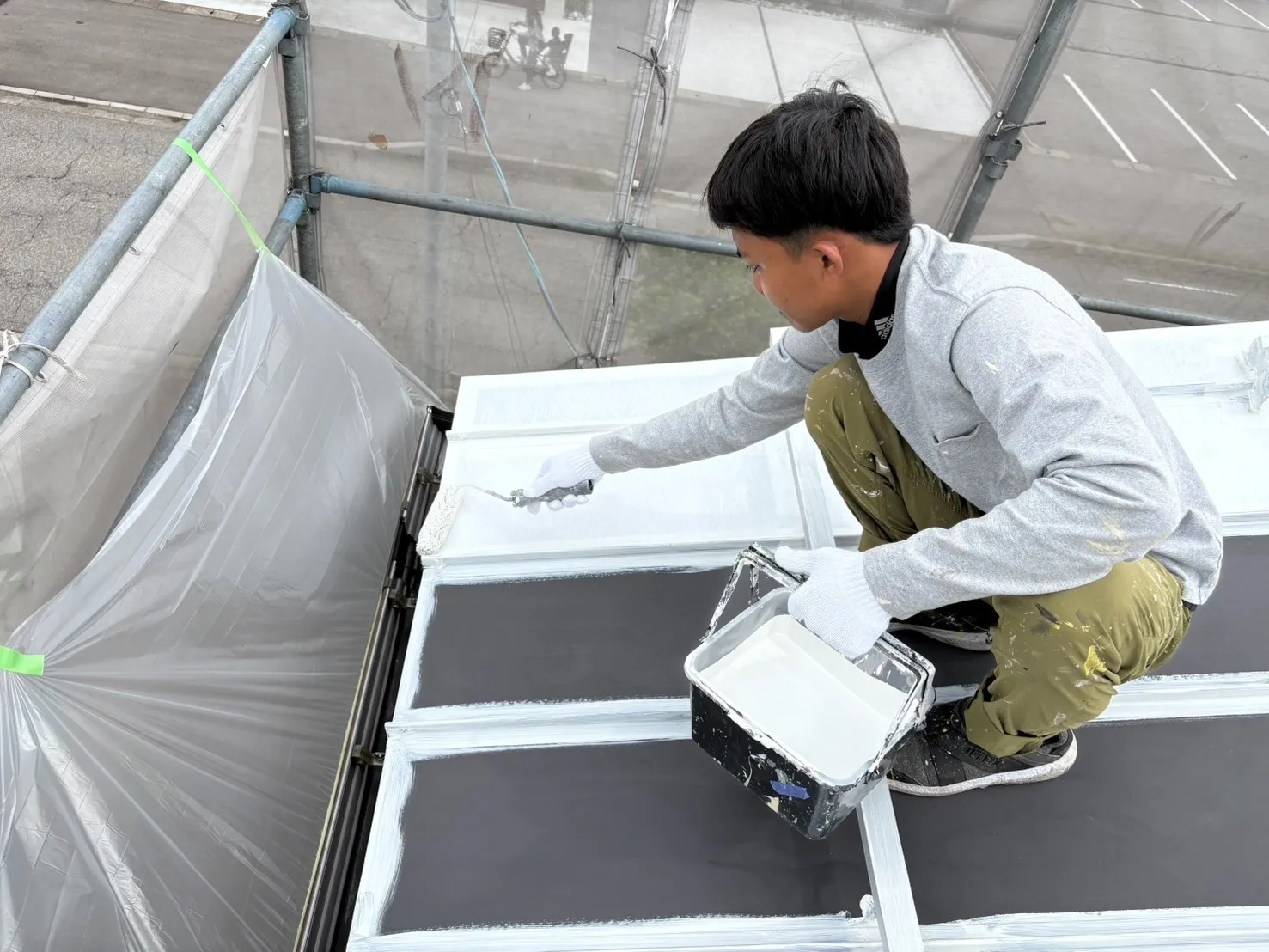 プライマー塗装：サーモアイプライマー