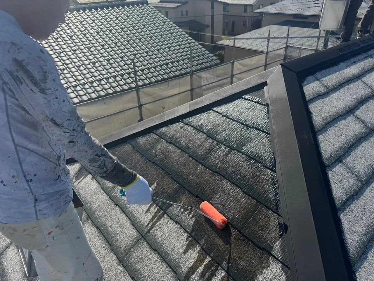 プライマー塗装：ファイン浸透造膜シーラー